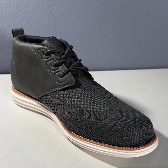 Vance‎ Co Men's Grey Barett Padded Insole Chukka Boots - Picture 3 of 7